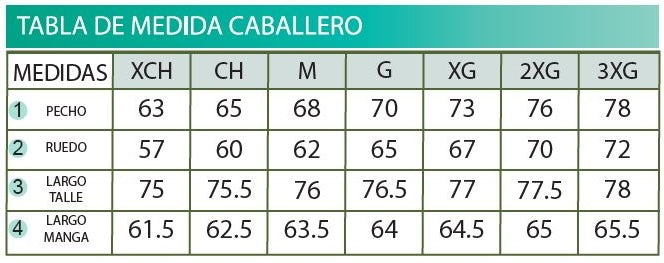 Camisa Empire Caballero